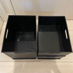 ニトリ　Nインボックス　ブラックの画像