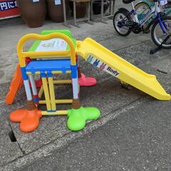 ロディ ジム＆すべり台 使用感あります。遊具 【こちらは店舗です。浜村鹿野温泉ICから3分 買取本舗 宮本リサイクル 営業時間9～19時 定休日水曜のみ←連絡できませんm(_ _)m】の画像