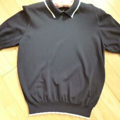 ★２枚組★美品♪Ｌ★サマーセーター★ネイビー＆ラベンダー★の画像
