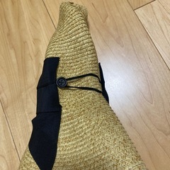 女性用帽子　つば広め　柔らかい　の画像