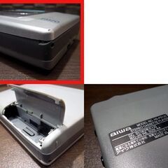 当時物 aiwa カセットプレーヤー HS-PS120 STEREO CASSETTE PLAYER PS120 現状ジャンク扱い品 アイワ レタパ可 札幌市 新道東店の画像