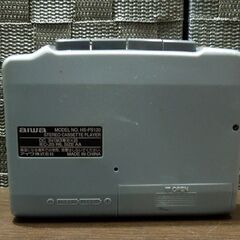 当時物 aiwa カセットプレーヤー HS-PS120 STEREO CASSETTE PLAYER PS120 現状ジャンク扱い品 アイワ レタパ可 札幌市 新道東店の画像
