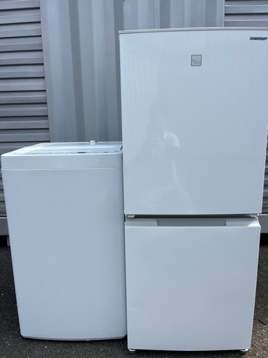 福岡市配送設置無料　大きめ152L 冷蔵庫、洗濯機セット