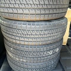 社外　14インチ BSスタッドレス　155/65R14 バリ山の画像