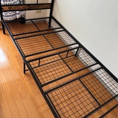 ニトリ　ベッドフレーム（シングル用）の画像
