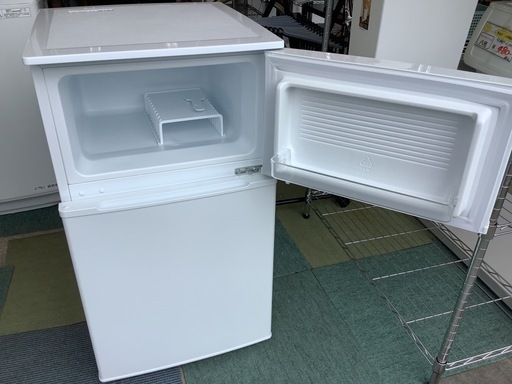 【リサイクルサービス八光】2023年製　COMFEE'　RCT90WH/H 　冷凍冷蔵庫　 [右開きタイプ /2ドア /90L] 