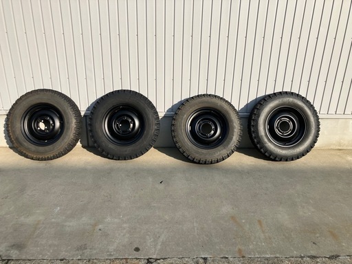 SJ30純正鉄ホイール