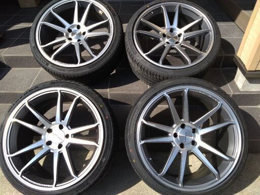 希少 US USDM 20インチ CONCAVO CW-S5 USホイール 新品タイヤ付