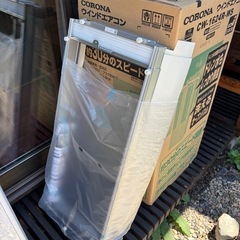 窓用エアコン(新品)の画像