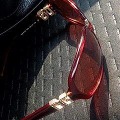 レディース　■美品■ DOLCE＆GABBANA ドルチェ&ガッバーナ  ラインストーン サングラス メガネ 眼鏡 の画像