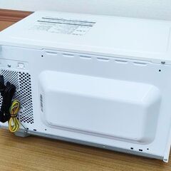 電子レンジ 日立 19L 庫内フラット ホワイト 800W HMR-FT19A 2022年製の画像