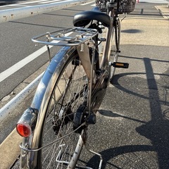パナソニック Panasonic 電動アシスト自転車（26型） チョコブラウン リチウムビビ・DX ECONAVI（エコナビ）搭載 BE-END634T2の画像