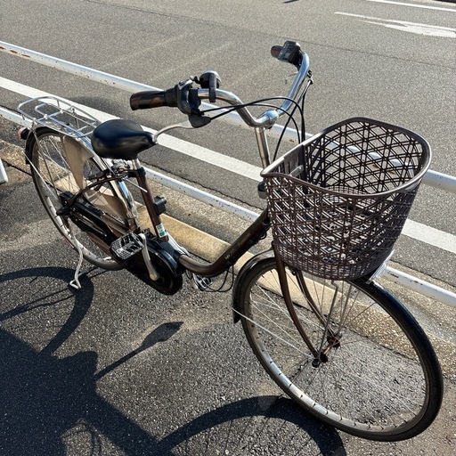 パナソニック Panasonic 電動アシスト自転車（26型） チョコブラウン リチウムビビ・DX ECONAVI（エコナビ）搭載 BE-END634T2
