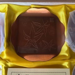 未使用 銅仕上 銘々皿揃 銅皿　もみじの画像