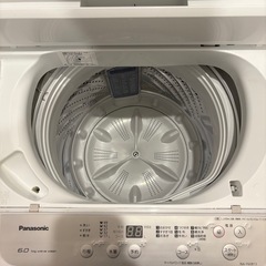 パナソニック洗濯機/6kg/即日取引の画像