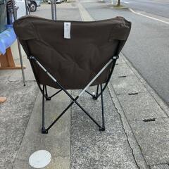 ニトリ バタフライチェア キャンプやアウトドアに！座り心地◎折りたたみチェア ​ 【こちらは店舗です。浜村鹿野温泉ICから3分 買取本舗 宮本リサイクル 営業時間9～19時 定休日水曜のみ←連絡できませんm(_ _)m】の画像