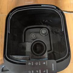 アイリスオーヤマ KUHK-500-B 上給水ハイブリッド加湿器 ブラックの画像