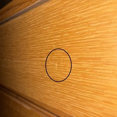 無印良品 木製チェスト４段・オーク材の画像