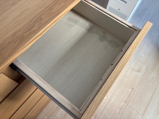 無印良品　木製チェスト4段　オーク材　中古品 無印良品 無印 オーク材チェスト4段 4段チェスト オーク材 木製
