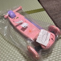 トランポリン&キックスクーターセットの画像