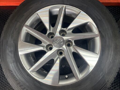 【TOYO TRANPATH mp7 215/65R16】夏タイヤ【トヨタ 20アルファード 純正ホイール 16インチ 6.5J5HPCD114.3+33】21年製 バリ溝　(STH013)