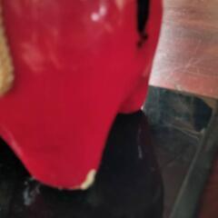 赤ベコ　置物　3セットの画像