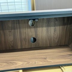 I 2508-818 テレビ台 ※ダボ4個不足 キズ汚れ有りの画像