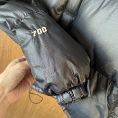 THE NORTH FACE ダウン黒の画像