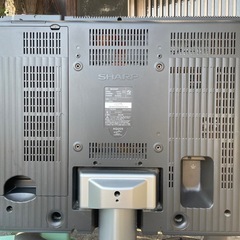 SHARP32型TV 2006年度製の画像