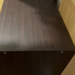 扉付きカラーボックスの画像