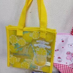 サンリオ　シナモロール＆マイメロディ＆クロミちゃんミニトートバックの画像