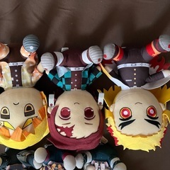 鬼滅の刃 大きめ ぬいぐるみ 19体 まとめ売りの画像