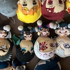 鬼滅の刃 大きめ ぬいぐるみ 19体 まとめ売りの画像