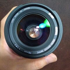 優良品　SIGMA HIGH-SPEED WIDE 28mm F1.8ii　canonマウントの画像