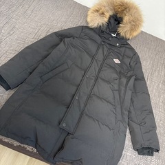 DANTON ダウンコート　38 M ブラックの画像