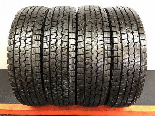 DUNLOP WINTER MAXX SV01 165/80R14 91/90N LT 14インチ 4本 22年製 バリ溝 ADバン等　(STJ009)