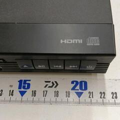 0831-168 DVDﾌﾟﾚｰﾔｰHDMI端子付,ﾘﾓｺﾝ,ｹｰﾌﾞﾙ,取説付の画像