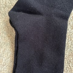ハイソックス　黒の画像