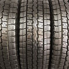 【走行短め】DUNLOP WINTER MAXX SV01 155/80R14 88/86N LT 14インチ スタッドレス 4本 22年製 プロボックス サクシード等　(STP013)の画像