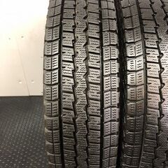 【走行短め】DUNLOP WINTER MAXX SV01 155/80R14 88/86N LT 14インチ スタッドレス 4本 22年製 プロボックス サクシード等　(STP013)の画像