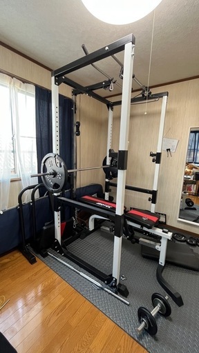 IROTEC マスキュラーシステム140 バーベルシャフト180cm 合計140kg