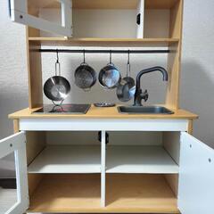 美品♪　IKEA　イケア　おままごとキッチン　お道具　お野菜　フルーツ付き♪の画像