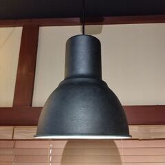 HEKTAR ヘクタル ペンダントランプ, ダークグレー ブラック  22 cm  1個の画像