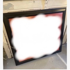 額縁 大型 92cm x 81cm ガラスカバーの画像