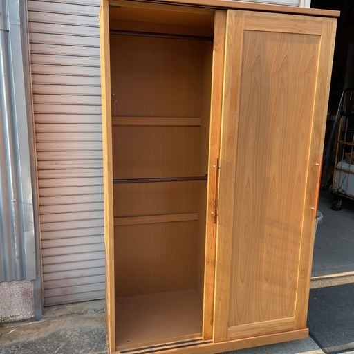 ドレッサー マルヨシ民芸家具 天然木 洋服タンス 中古品 ワードローブ クローゼット キャビネット ラック 