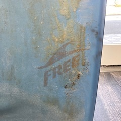 【現状品】MANTA FREE ボディボード 青 リーシュコード付き　マリンスポーツ アウトドア用品の画像