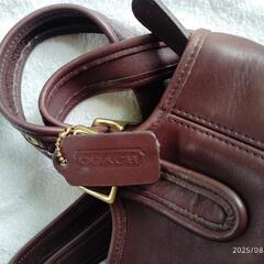 COACH オールドコーチ　トートバッグ　ブラウン　茶色の画像