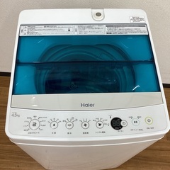 【トレファクマーケット久喜店】破損有の為安価品！　Haier　全自動洗濯機 4.5kgの画像