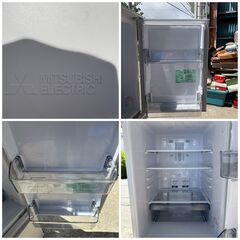 【❗️✨美品・最新モデル✨❗️】三菱電機 冷蔵庫 146L 2ドア 2024年製 省エネ 静音 ✨簡易清掃・動作確認済み❗️の画像