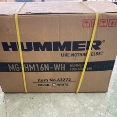 【未開封】HUMMER MG-HM16N-WH 折りたたみ自転車　リサイクルショップ宮崎屋　住吉店25.8.31の画像